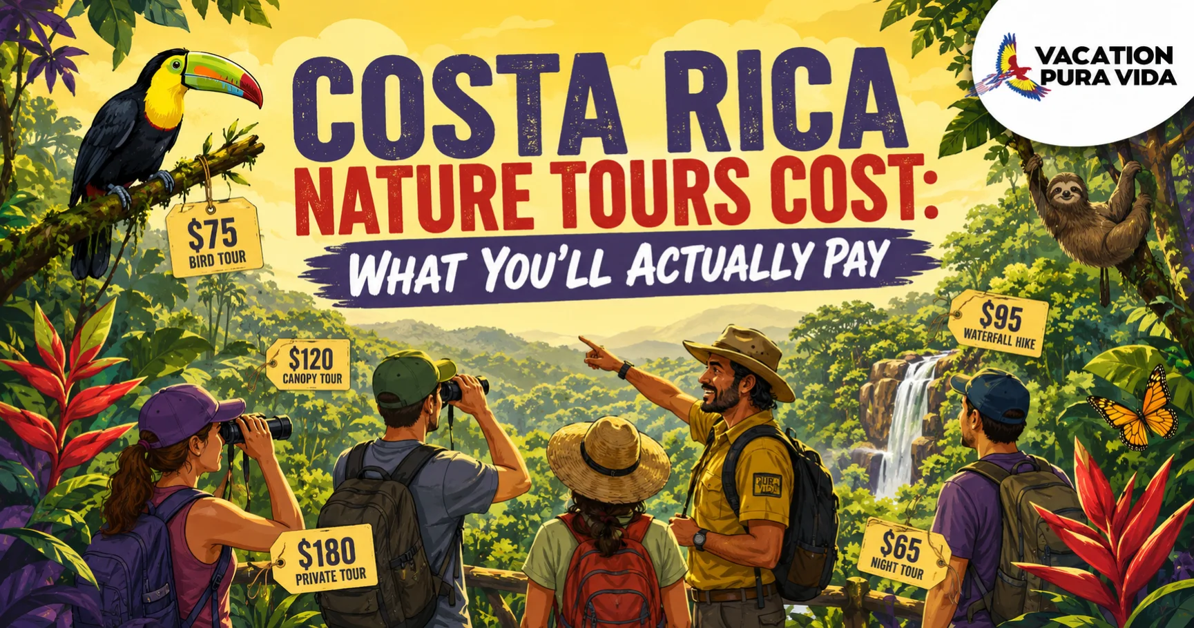 Costa Rica Nature Tours Cost: What You'll Actually Pay