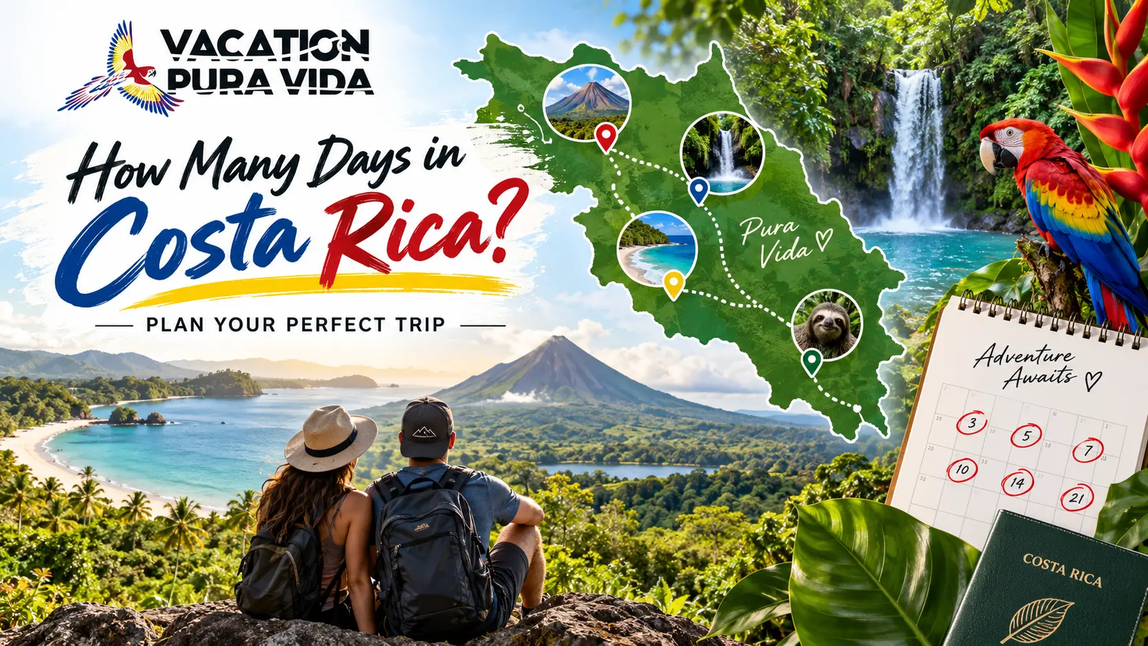 how many days in Costa Rica